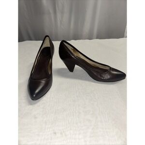 Frye Regina High Heel Brown Leather Woman's Shoe Size 9 M